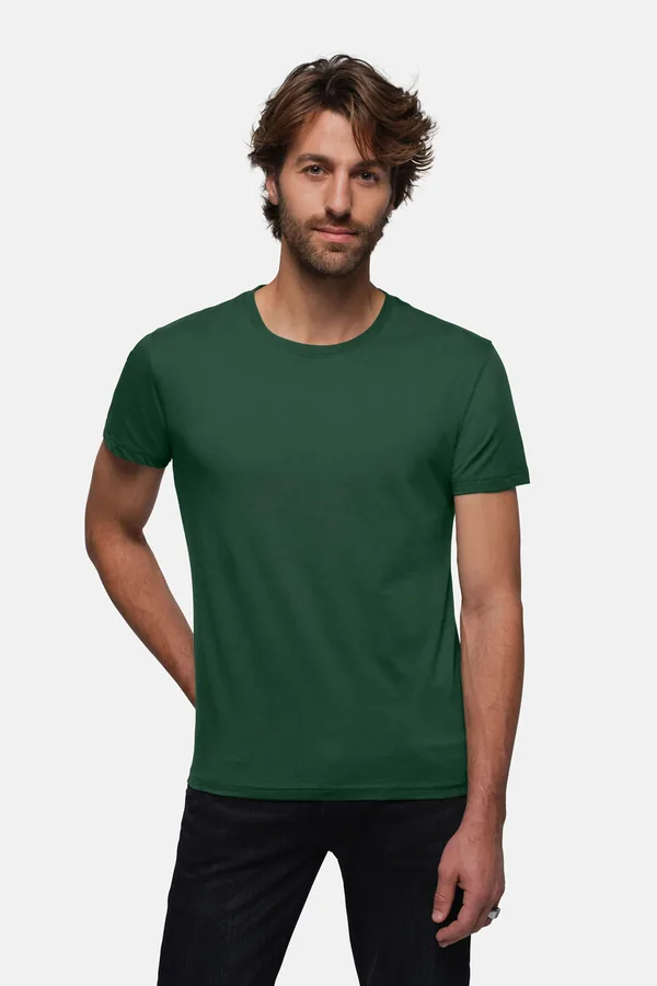 HAKRO T-Shirt Bio-Baumwolle GOTS Artikel 0593 in Tanne